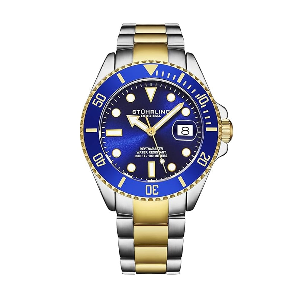 Reloj Stuhrling Original de buceo para hombre, movimiento