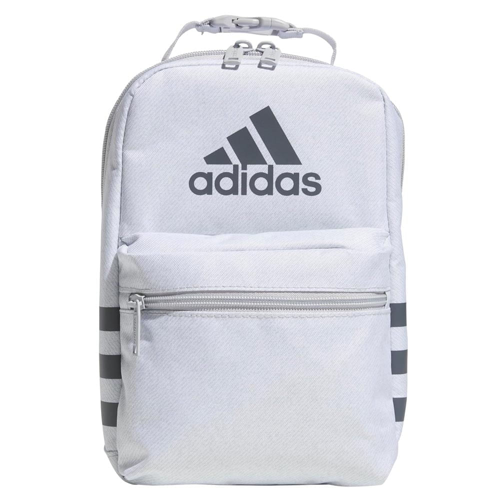 Lonchera Termica Adidas con Asa y Cierre Color Blanco