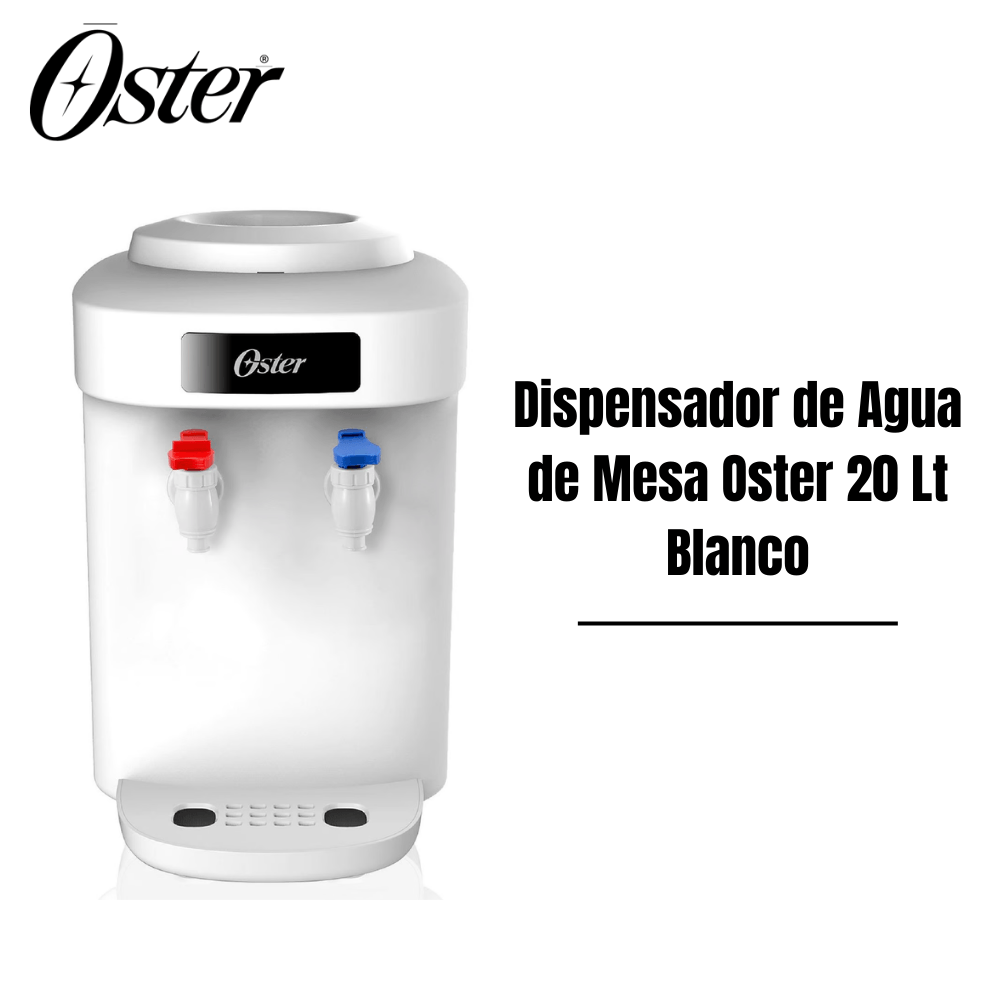 Dispensador de Agua de Mesa Oster 20Lt -  Blanca Dispensador de Agua de Mesa Oster 20Lt - Blanca