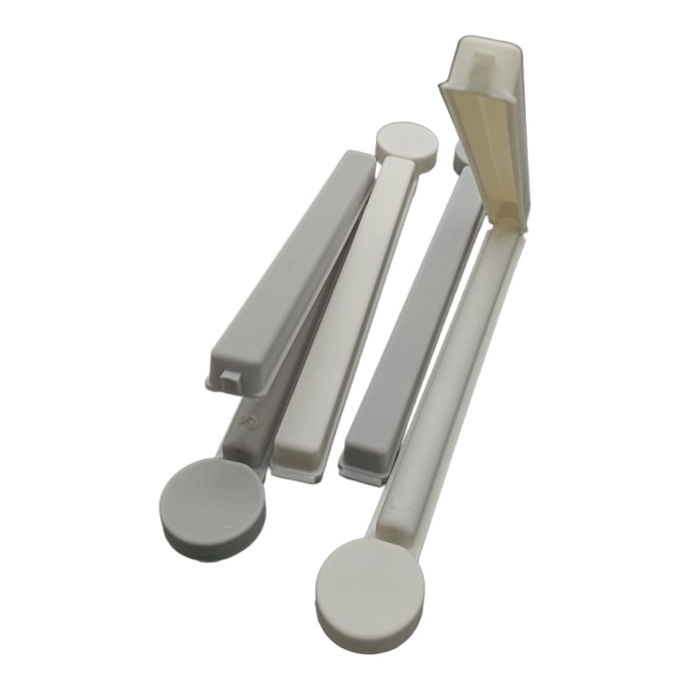 Set de 4 Pinza Clip para Bolsas