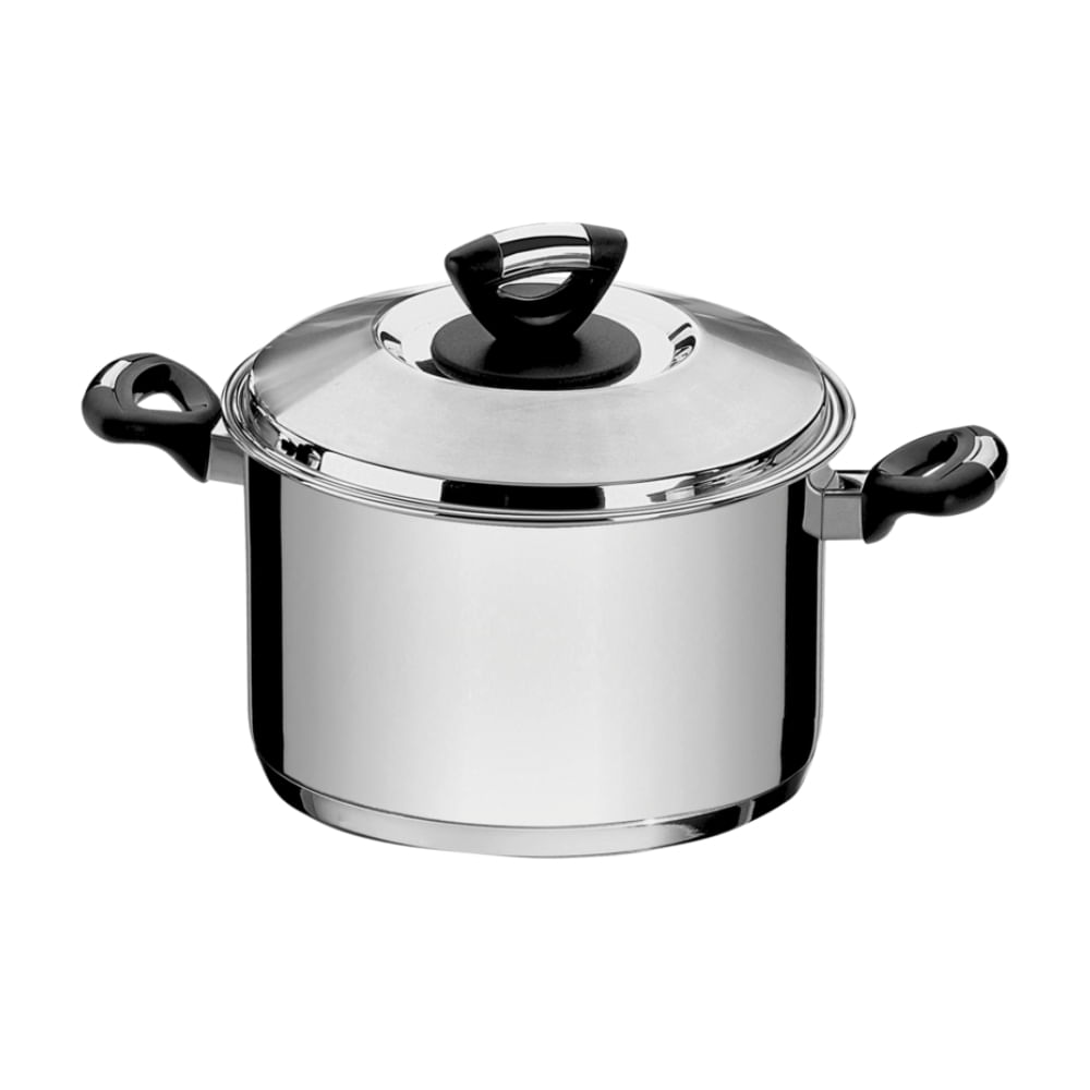 Olla Alta Tramontina Solar Baquelite Fondo Triple con Tapa y Asas 4,6 L Olla Alta Tramontina Solar Baquelite Fondo Triple con Tapa y Asas 4,6 L Olla Alta Tramontina Solar Baquelite Fondo Triple con Tapa y Asas 4,6 L Olla Alta Tramontina Solar Baquelite Fondo Triple con Tapa y Asas 4,6 L