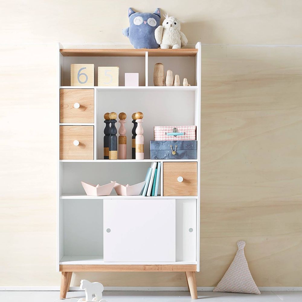 Ropero Infantil Petunia Ventitas Home Color Duna y Blanco Ropero Infantil Petunia Ventitas Home Color Duna y Blanco