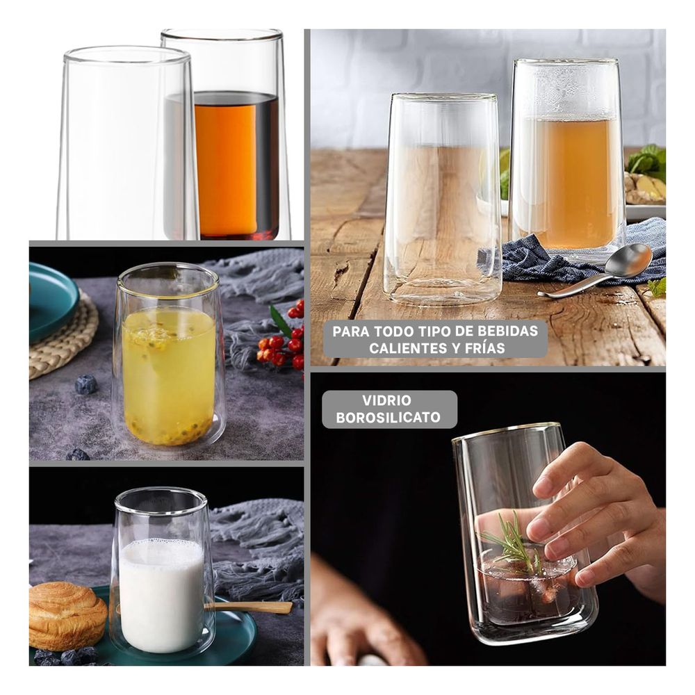 Vaso para Bebidas Frias en Base Ancha Y+Agendita