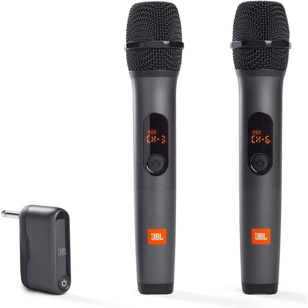 Micrófono JBL Sistema Inalámbrico Color Negro