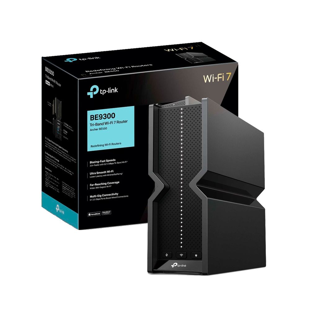 Router Tp Link Archer BE550 Wifi  7 Tri Band BE9300