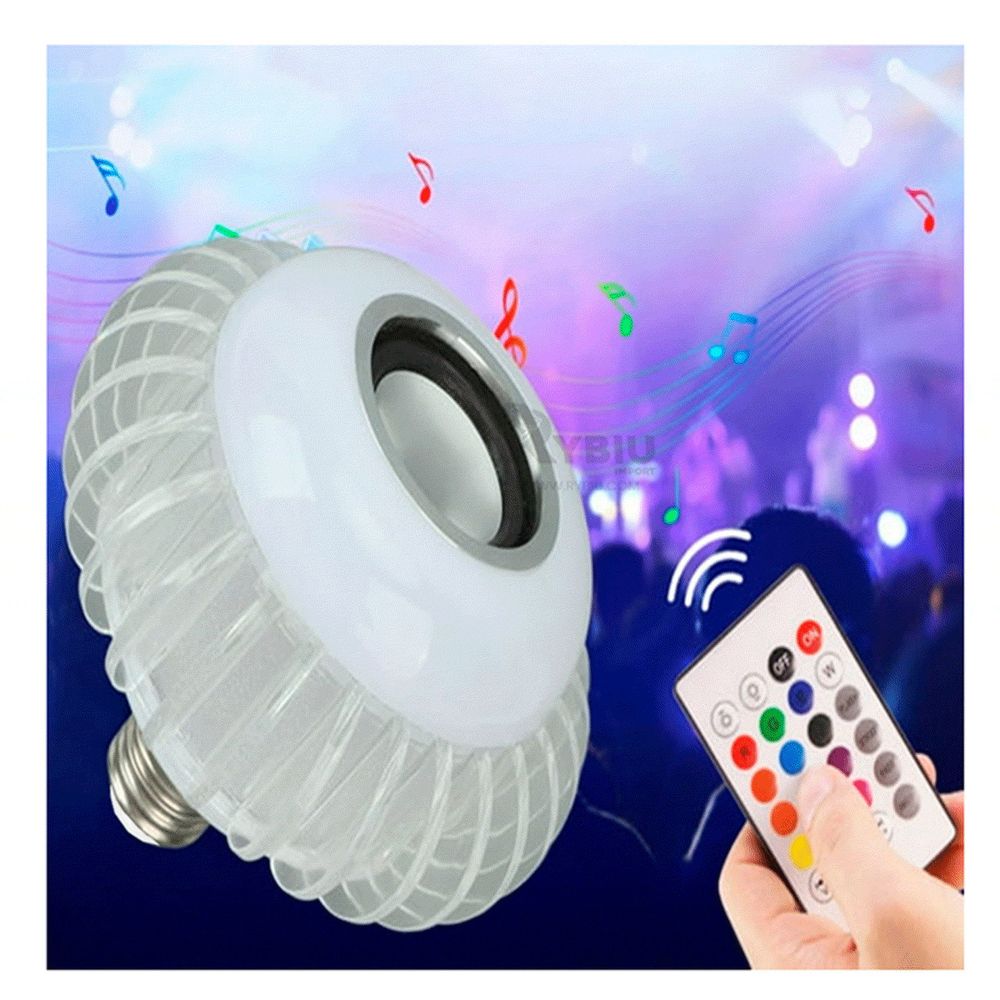 Foco con Bluetooth Led de Tono Multicolor Y+Papel de Regalo
