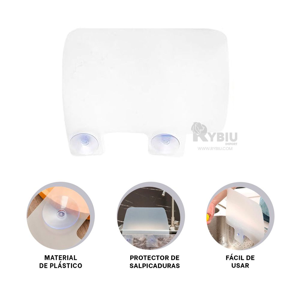 Protector de Chorros de Color Transparente Y+Papel de Regalo