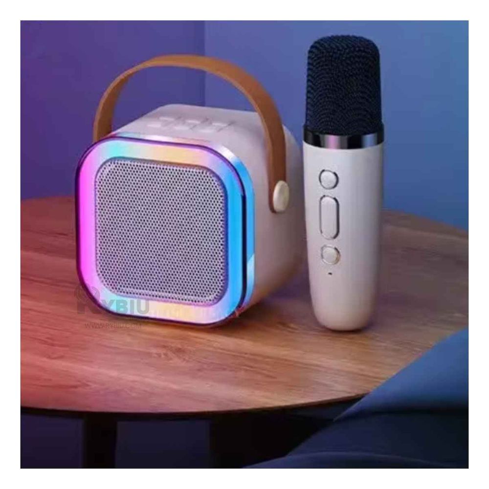 Altavoz Portatil en Color Beige Y+Post-it adhesivos