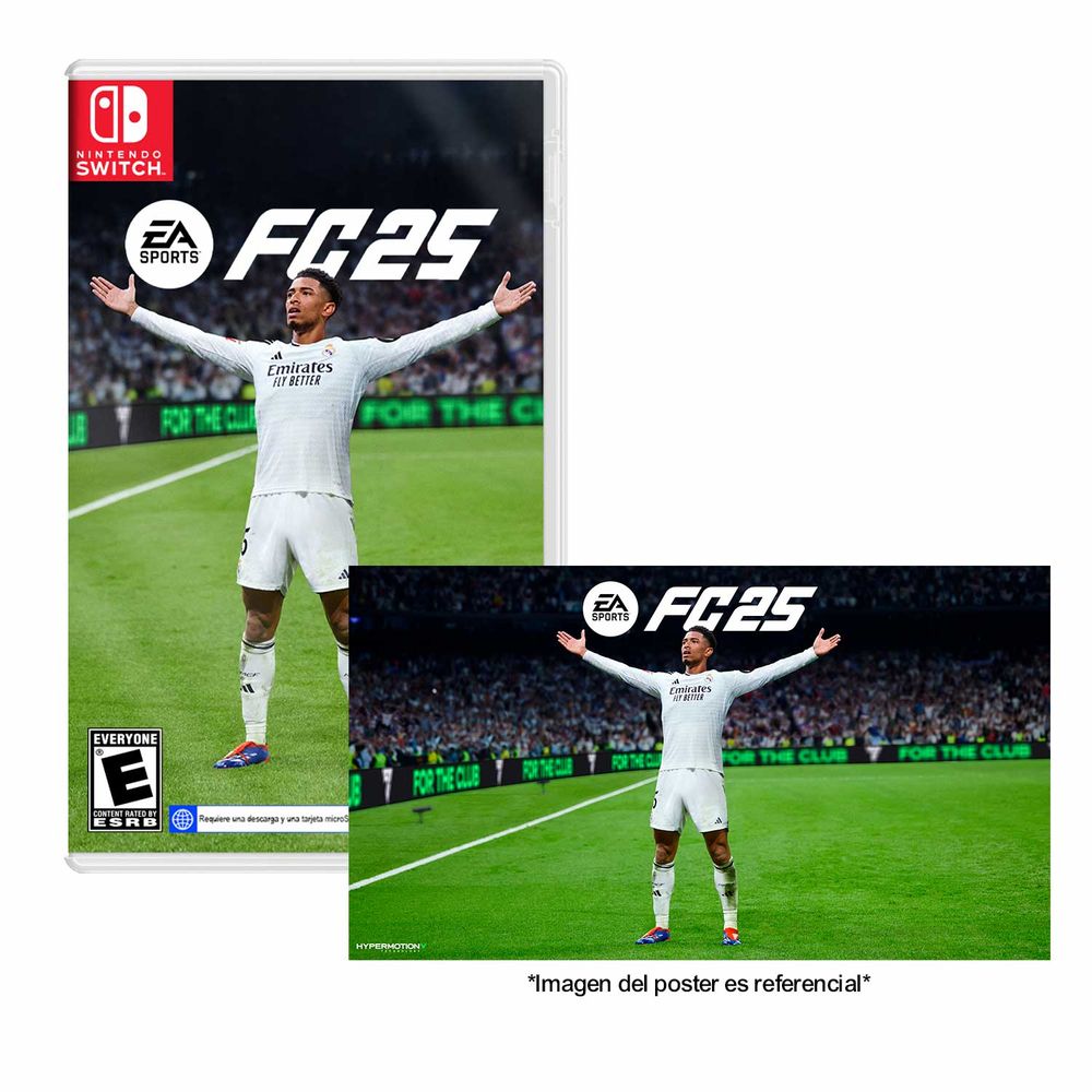 Ea Sports Fc 25 + Poster Nintendo Switch Latam