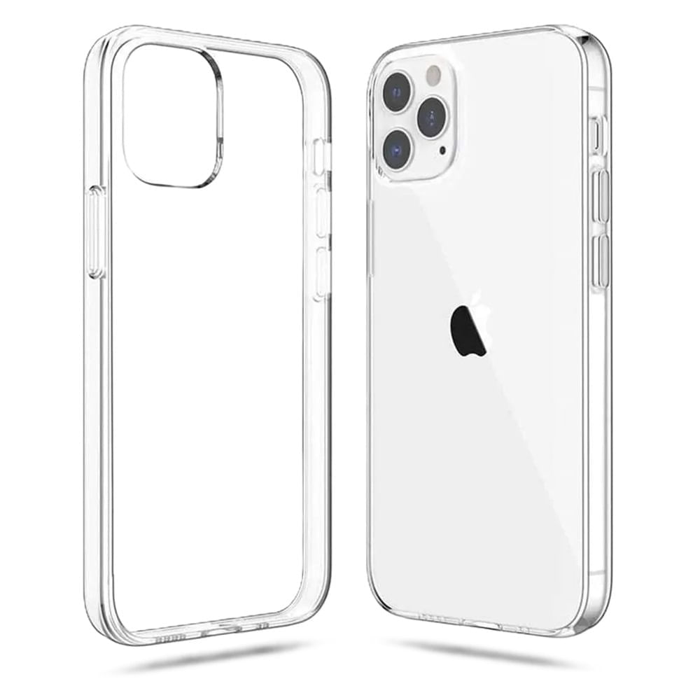 Case generico transparente para celular iPhone 13 PRO - silicona