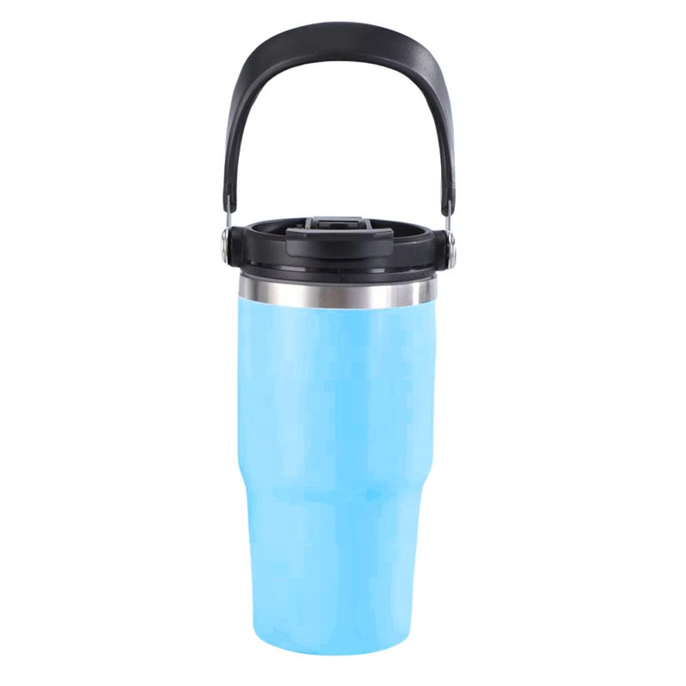 Vaso Termo Tomatodo Acero Inoxidable 600ml Color Celeste Vaso Termo Tomatodo Acero Inoxidable 600ml Color Celeste