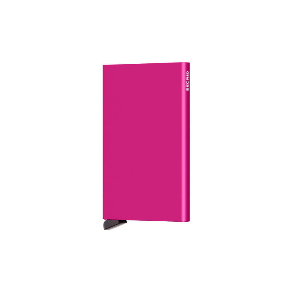 Tarjetero Protector Secrid Aluminium Fuchsia