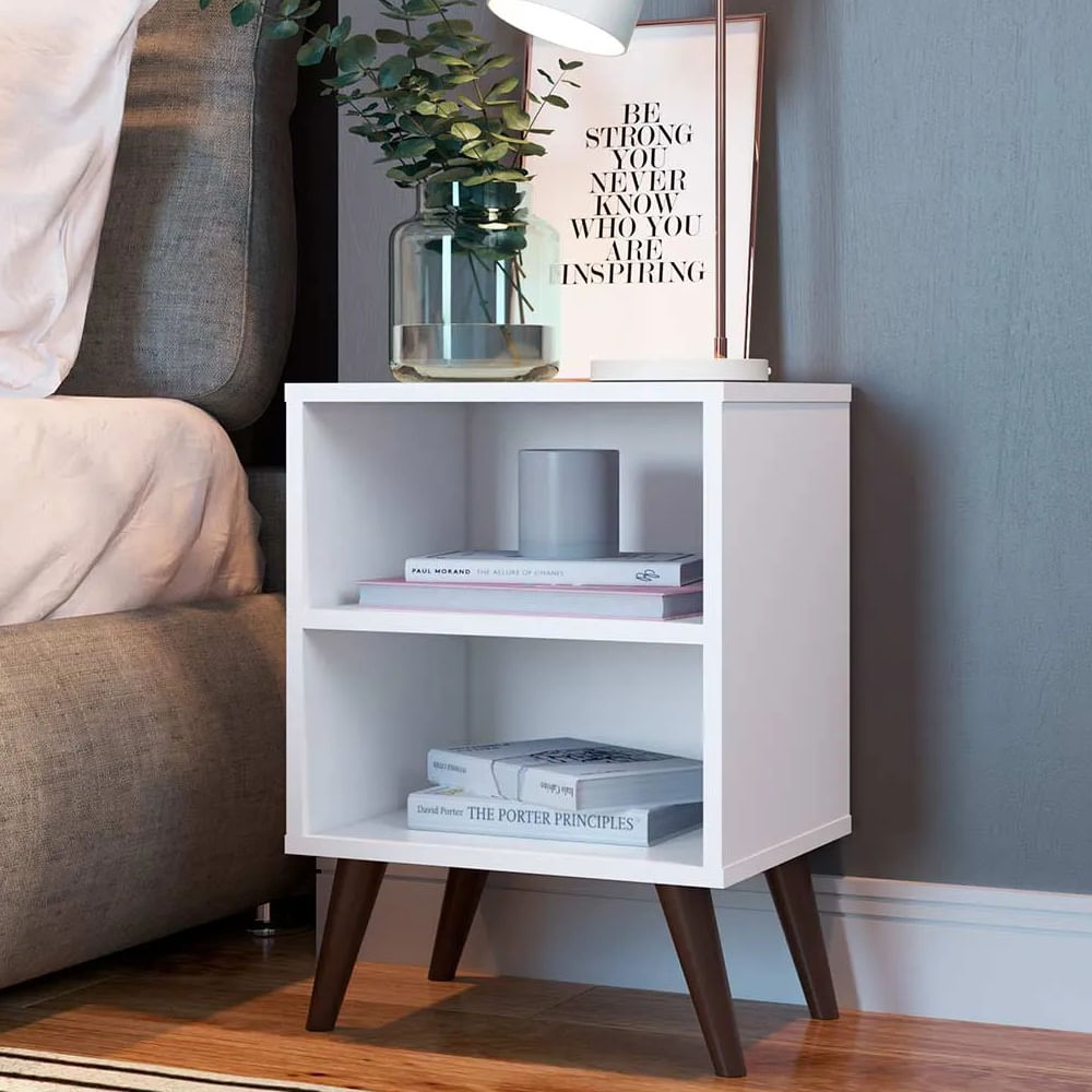 VELADOR NACION MUEBLES LORENCIA COLOR BLANCO VELADOR NACION MUEBLES LORENCIA COLOR BLANCO