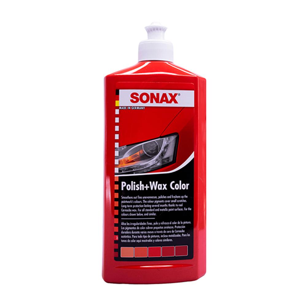 Cera Sonax Líquido 500ml Rojo