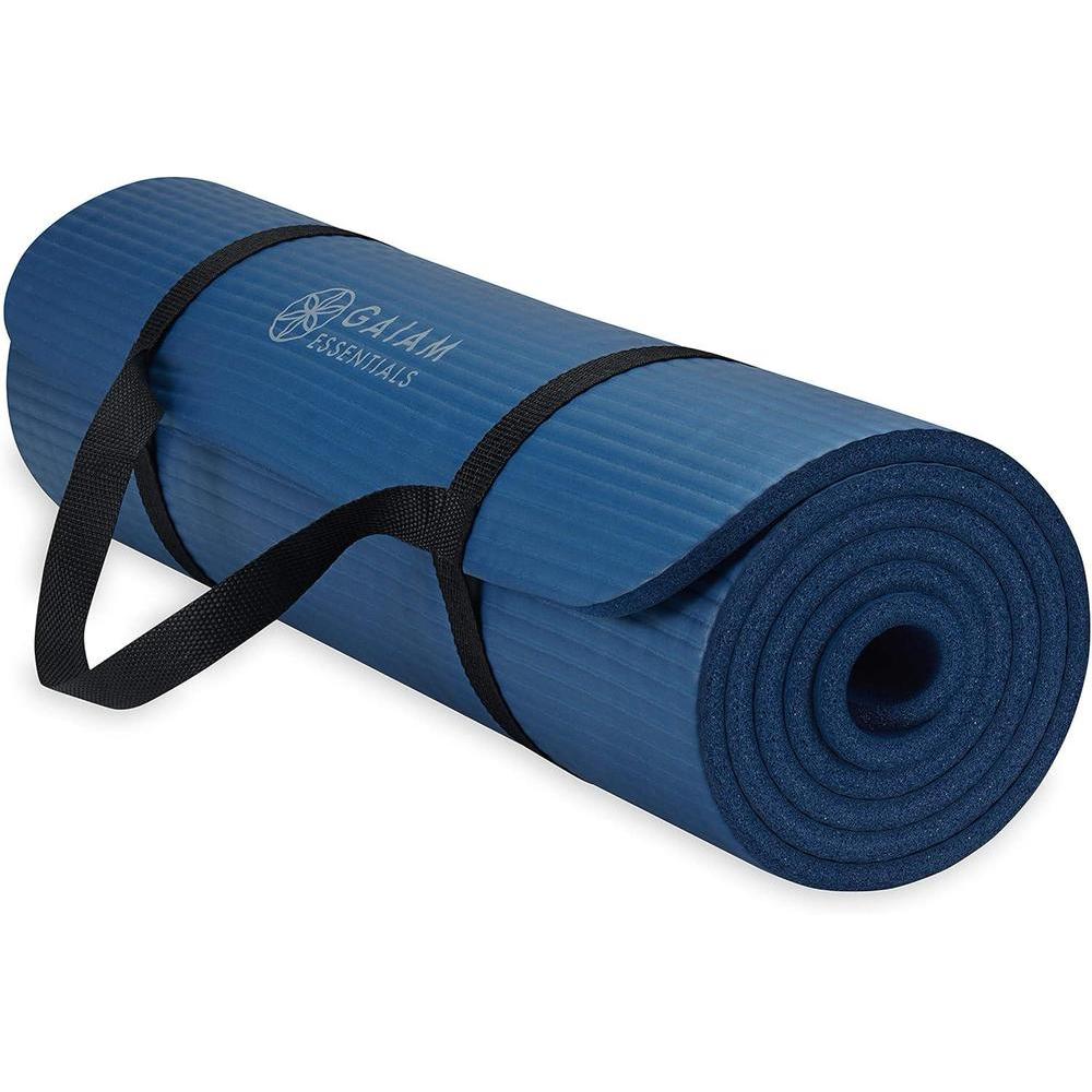 Gaiam Tapete yoga grueso, correa incluida, 183x61x1.02 cm