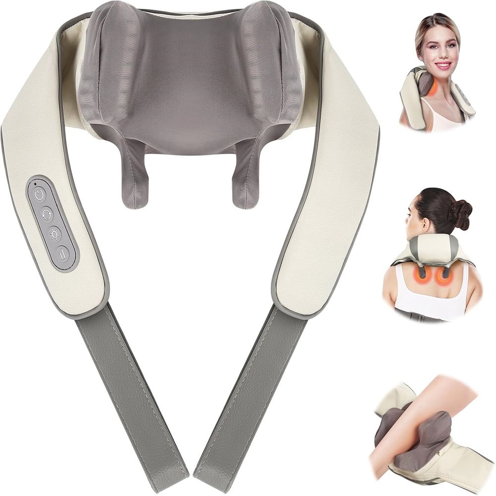 Masajeador Muscular Cuello Cervical y  Hombros Recargable