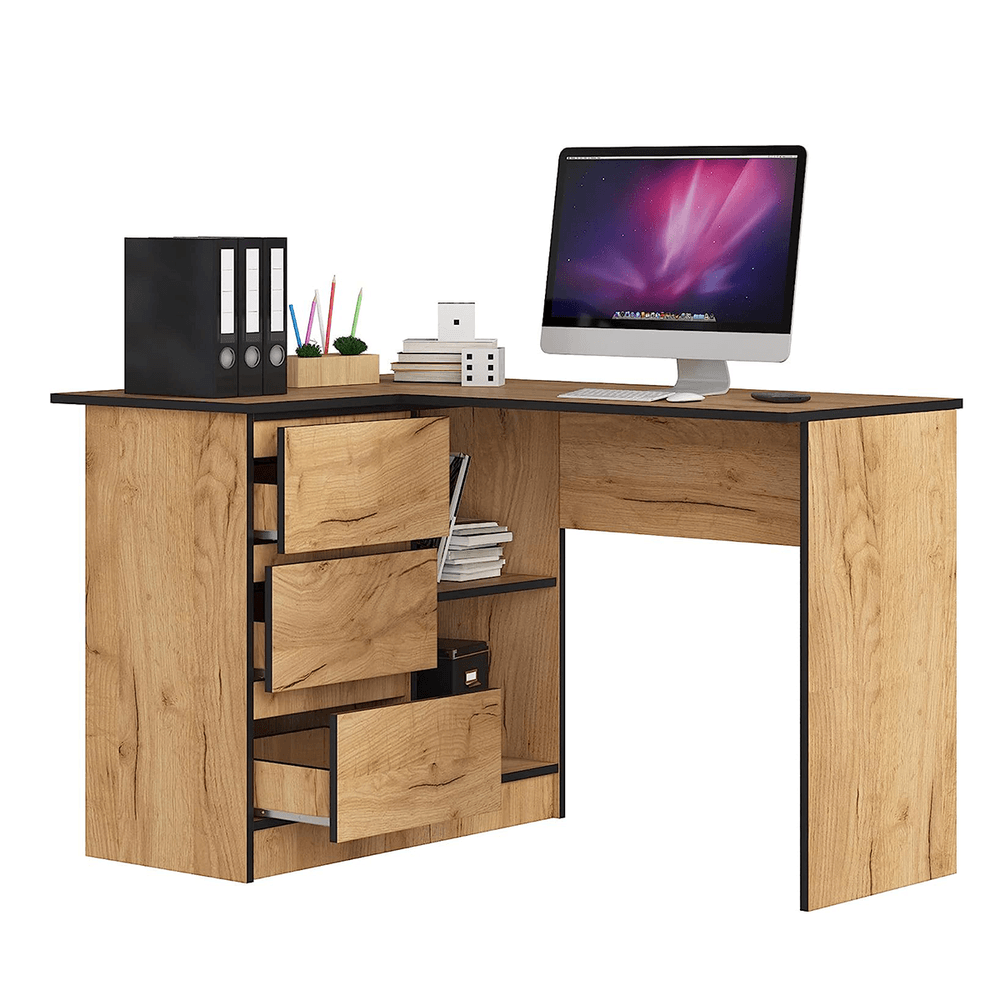 Escritorio Juvenil Modelo L Donato AMORE HOME Escritorio Juvenil Modelo L Donato AMORE HOME