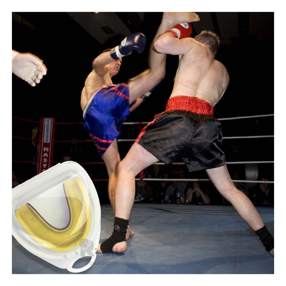 Bucal para Practicas de Deporte de Color Amarillo Bucal para Practicas de Deporte de Color Amarillo