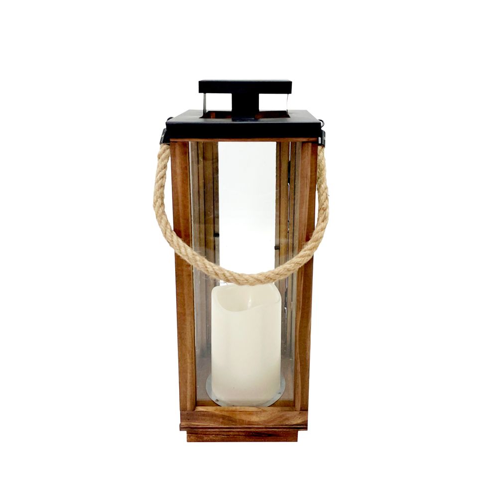 Farol Madera 38Cm