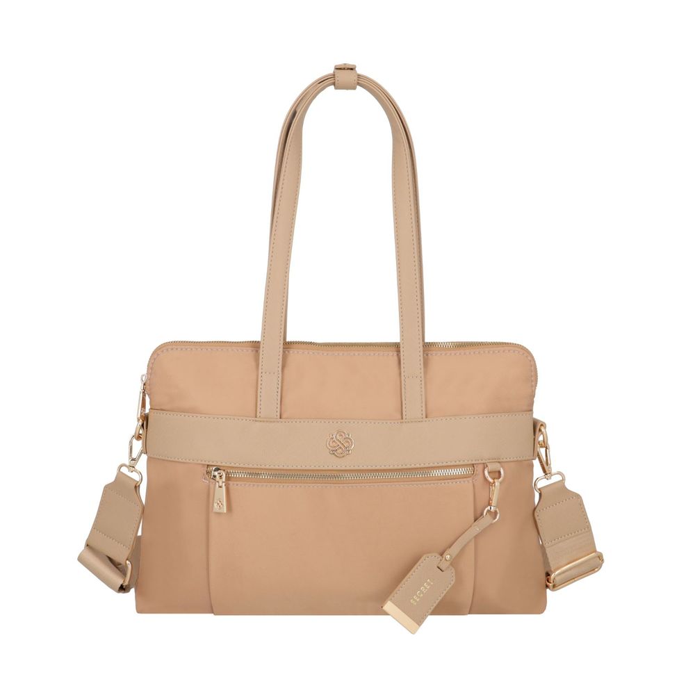 Cartera Portalaptop Secret Zurich Beige