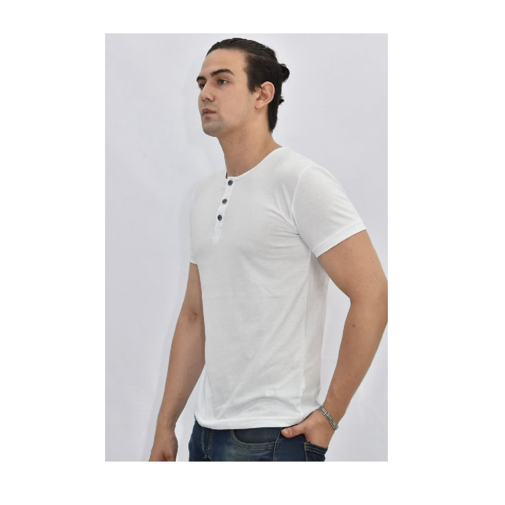 Set de 3 Polos Cuello Neru para Hombre Colores Variados Talla XL