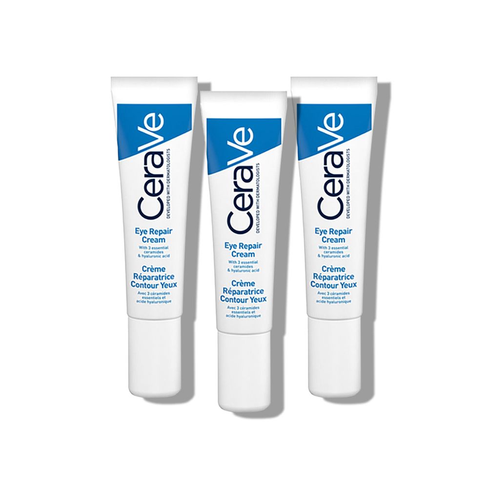 Crema Cerave  Reparadora Contorno de Ojos 14ml 3 Unidades