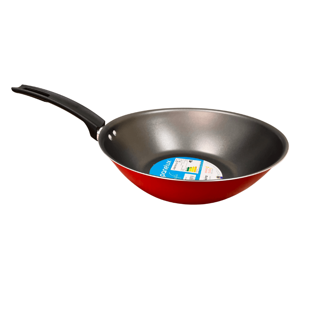 Sartén Wok 24cm Rojo Grafito - PANELUX