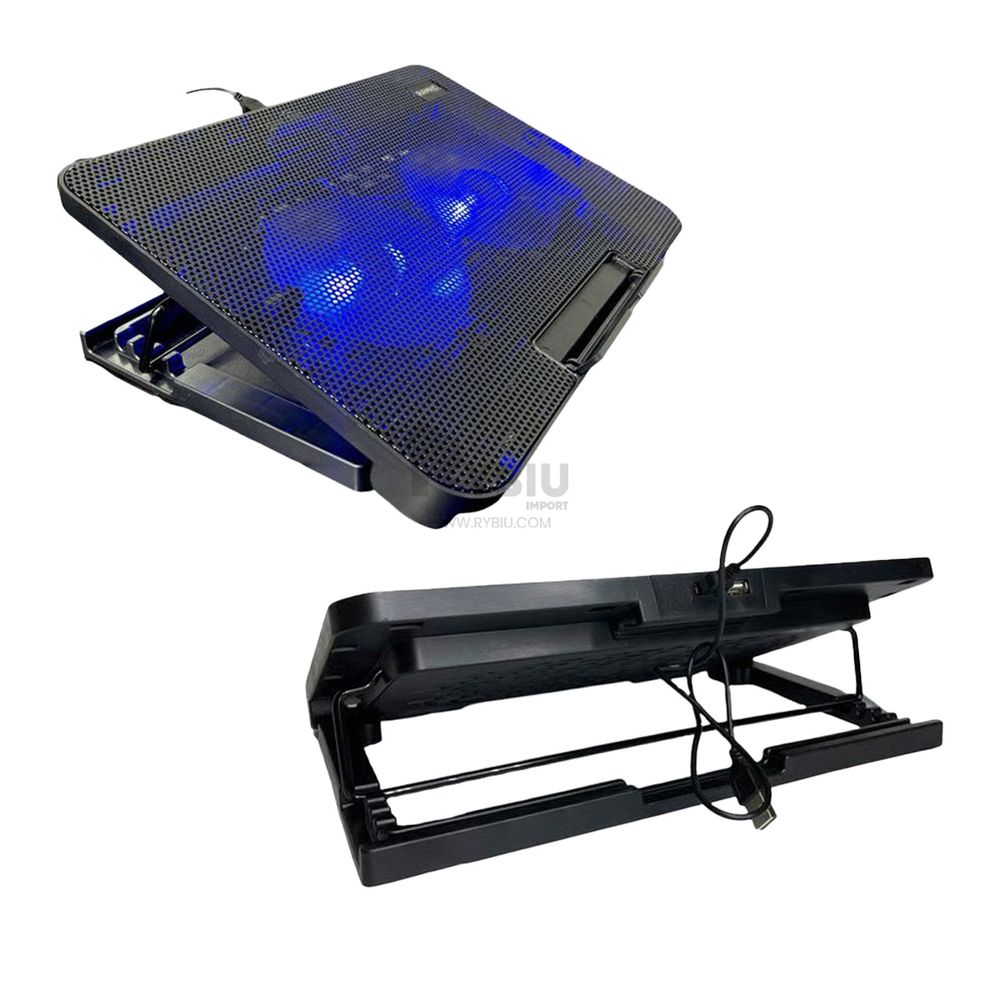 Soporte de Laptop en Color Negro Y+Post-it adhesivos