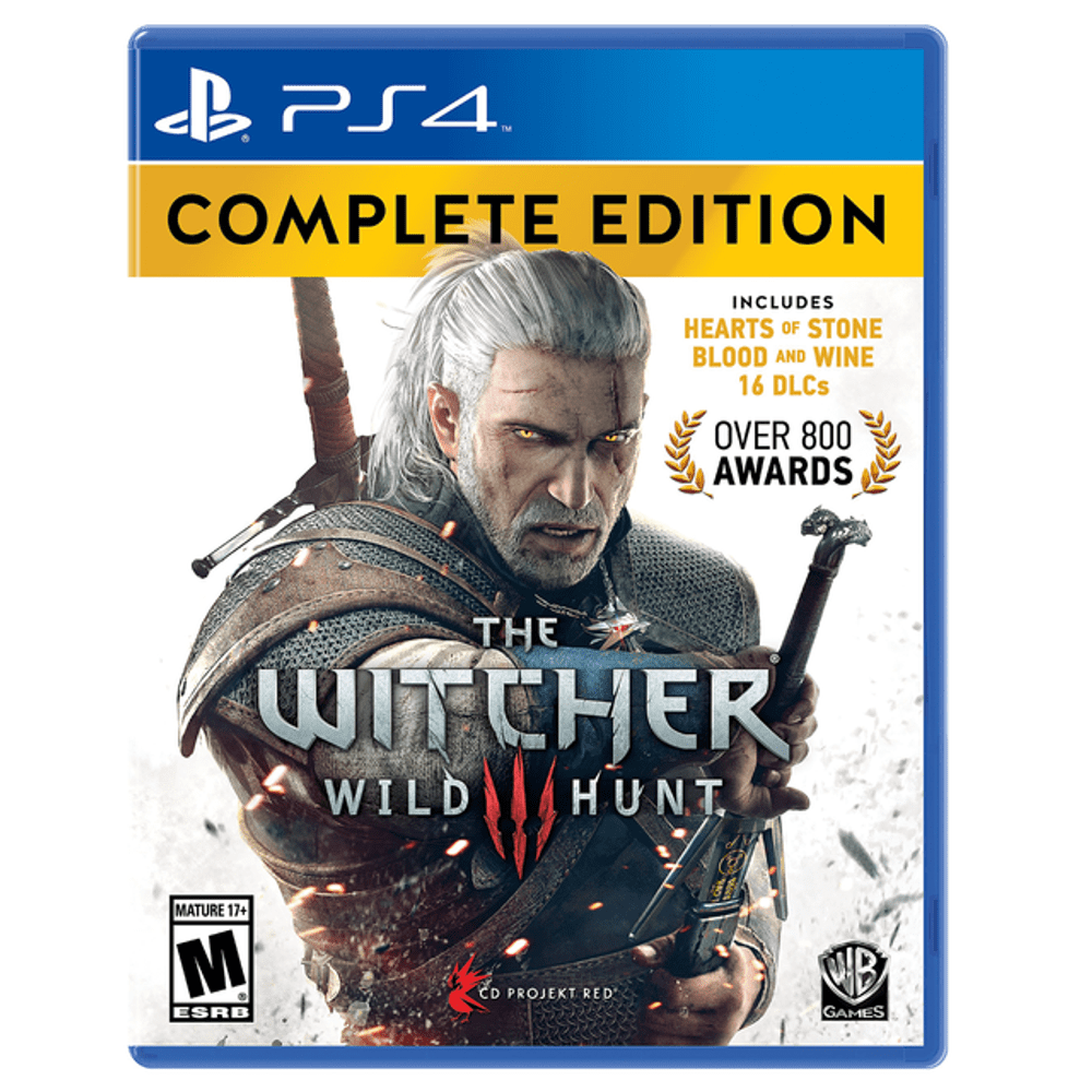 Juego Ps4 The Witcher Wild Hunt Complete Edition