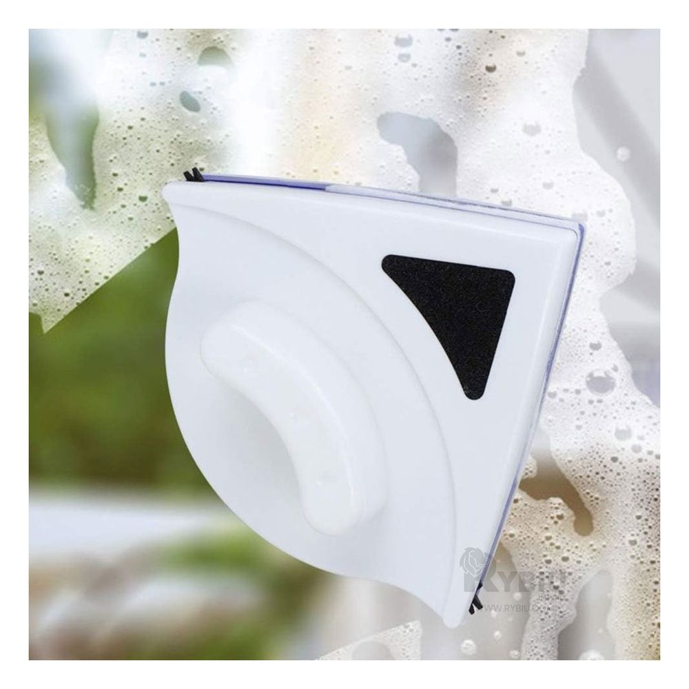 Limpiador Magnetico de Vidrio en Tono Azul Y+Papel de Regalo