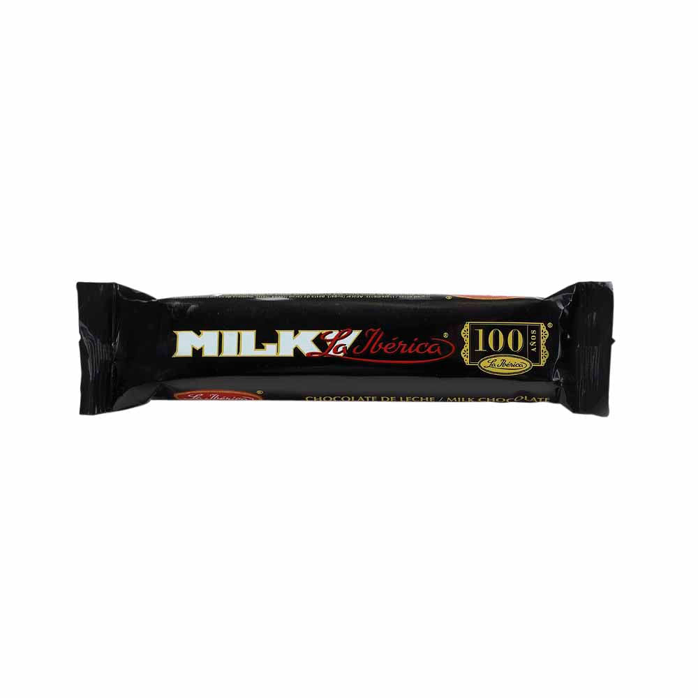 Chocolate de Leche en Barra LA IBÉRICA MILKY Envoltura 50g