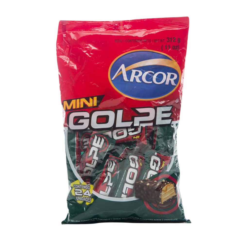Chocolate GOLPE Mini Oblea Bolsa 24un