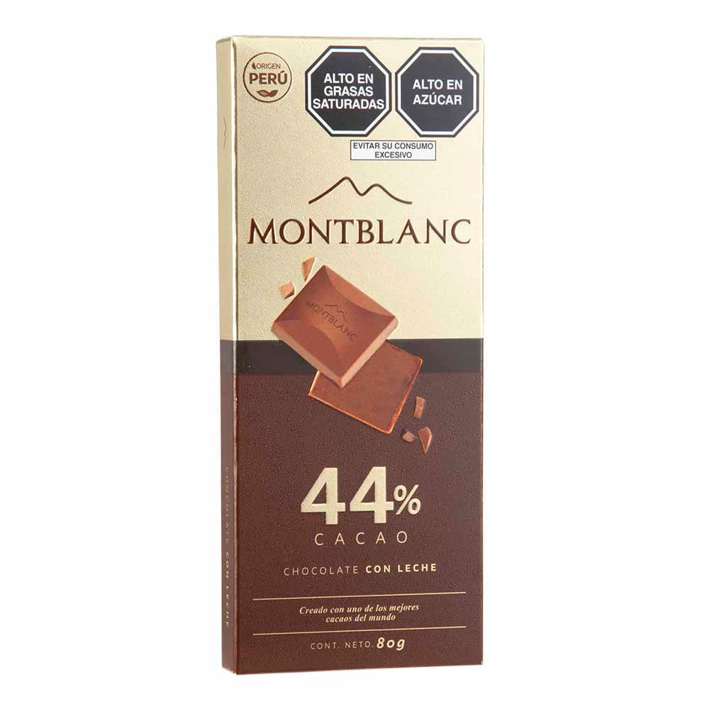 Chocolate con Leche MONTBLANC Tableta 80g