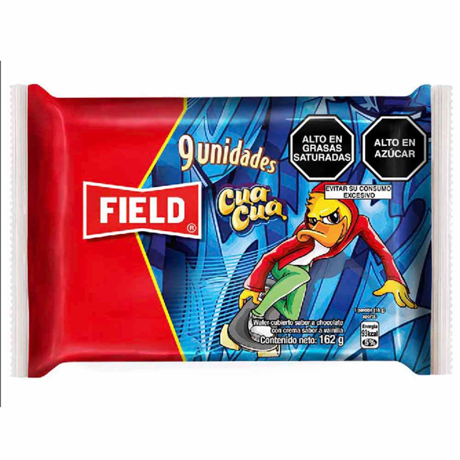 Wafer Cua Cua FIELD Paquete 9un - Oechsle