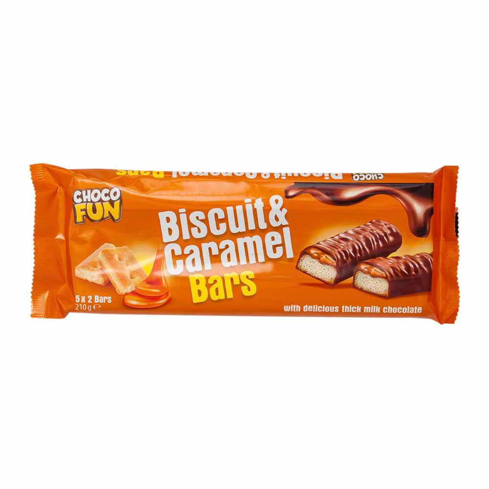 Chocolate CHOCOFUN Galleta y Caramelo Bolsa 210g