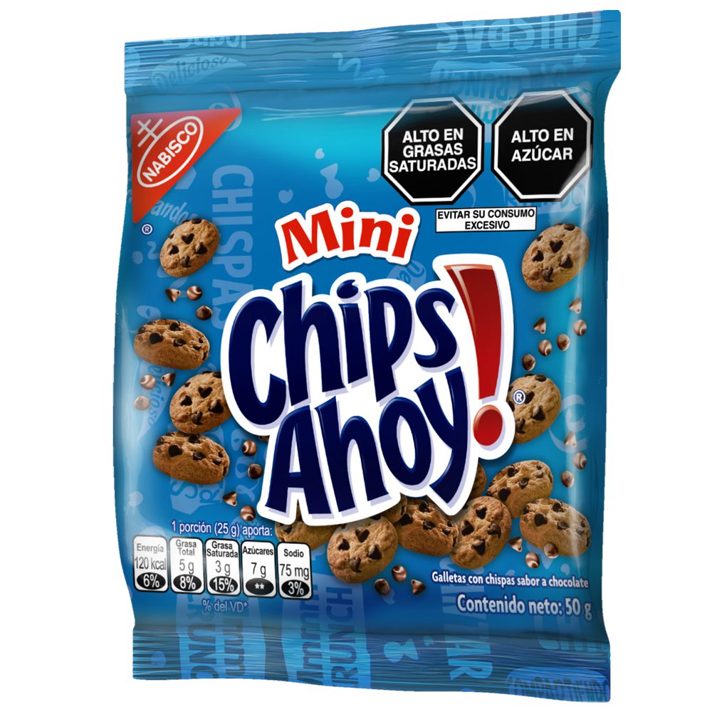 Galletas CHIPS AHOY! Mini Original Bolsa 50g