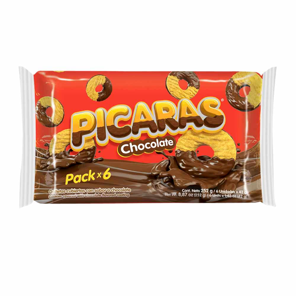 Galletas PICARAS Clásicas Paquete 6un