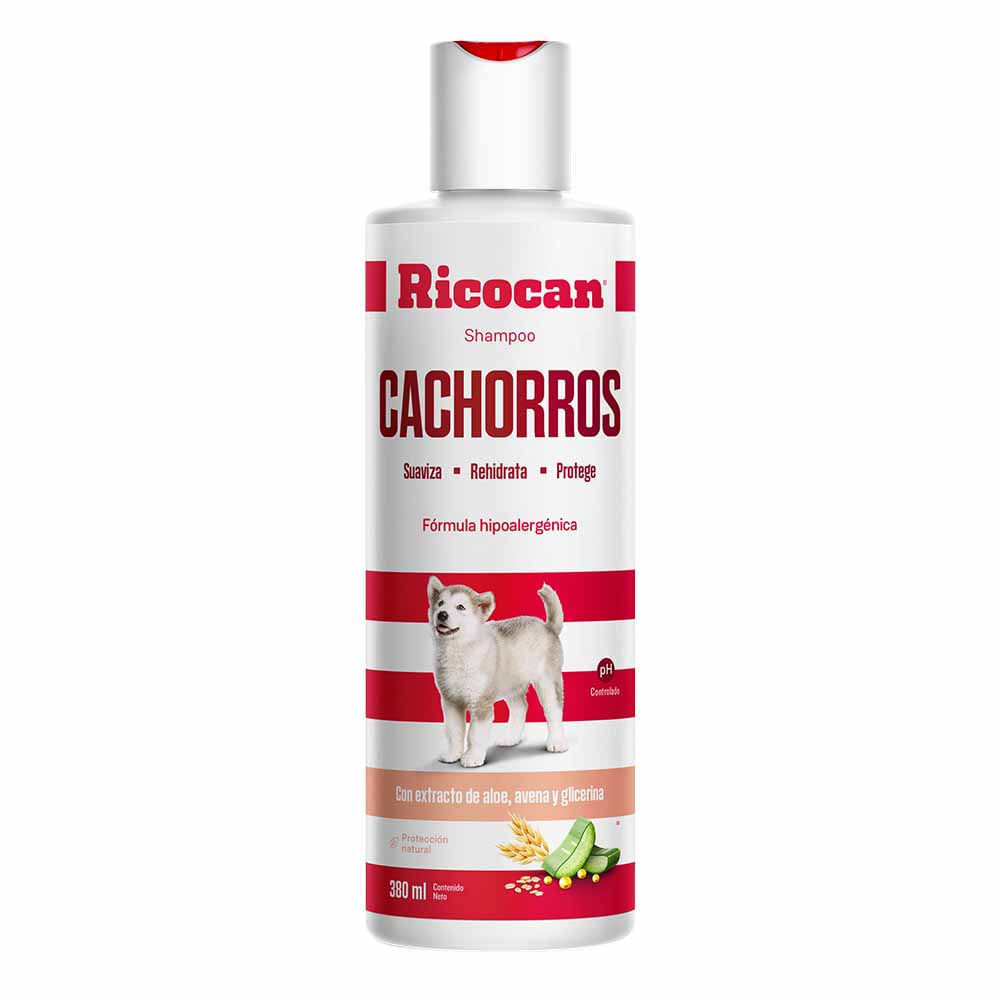 Shampoo RICOCAN Cachorro Frasco 380ml
