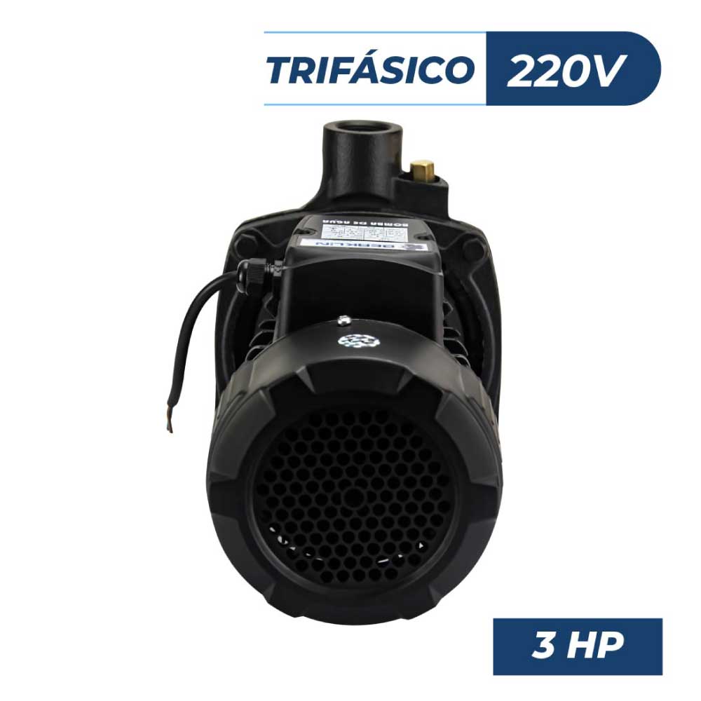 Electrobomba centrífuga trifásica Berklin de 3HP - 220V