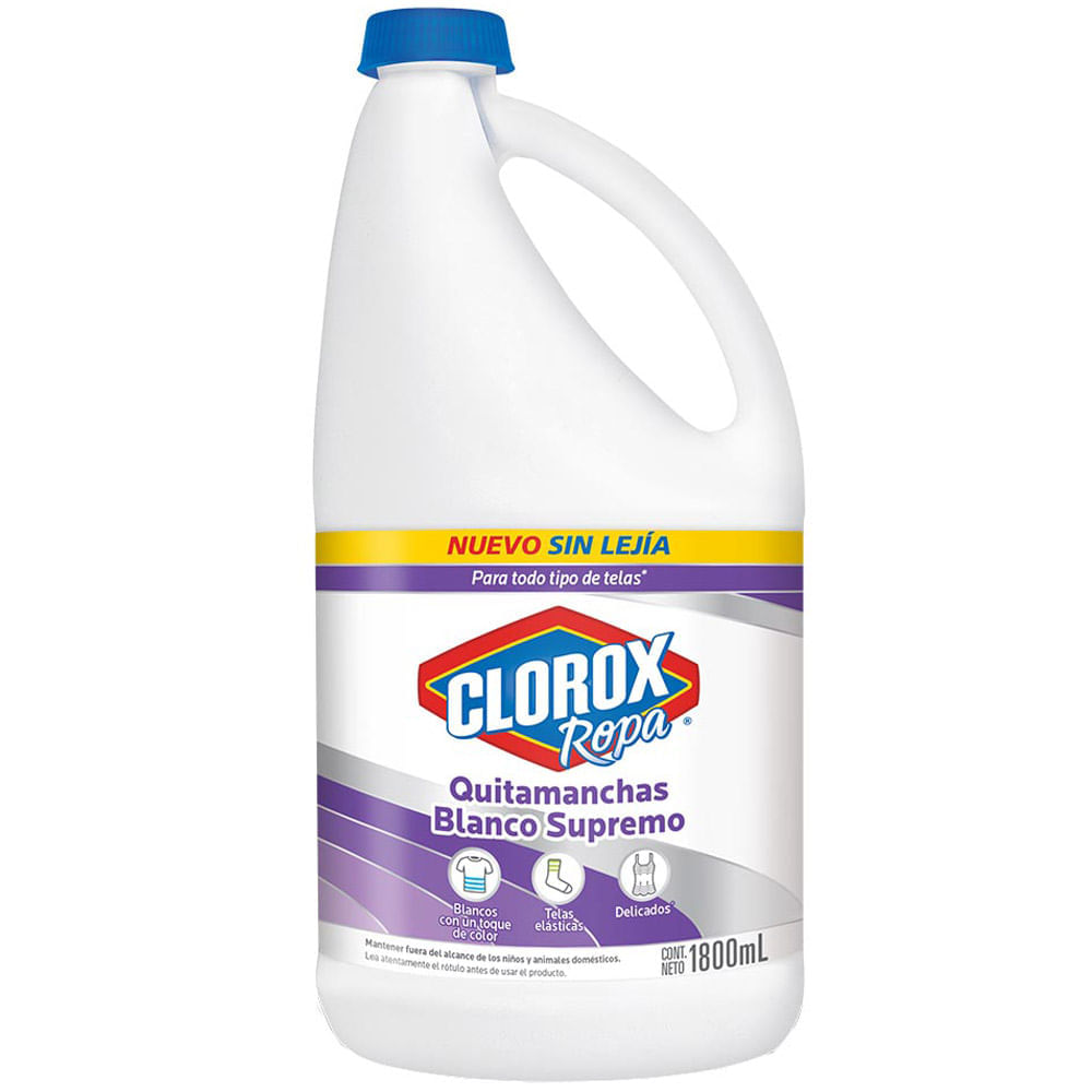 Quitamanchas CLOROX Blanco Supremo Botella 1.8L