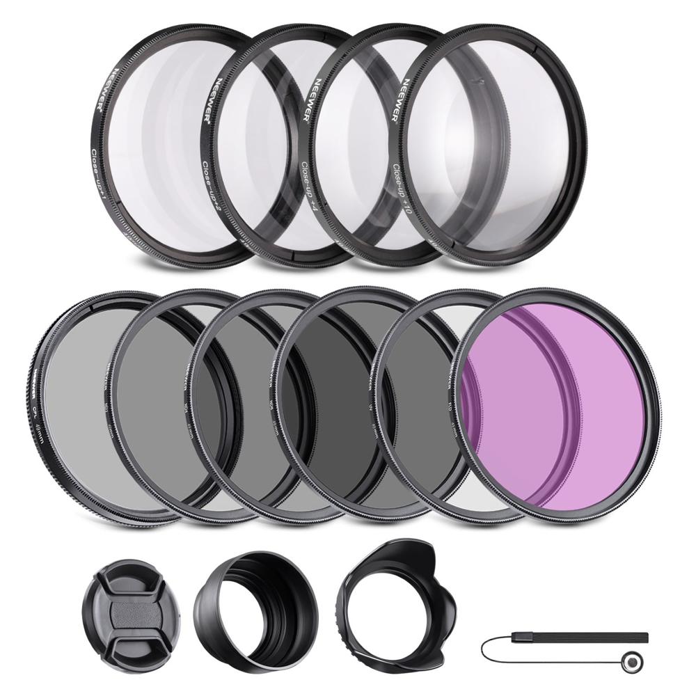 Neewer 49mm Filtro De Camára Lente Completo Kit Accesorios Para Sony A3000 NEX Series DSLR