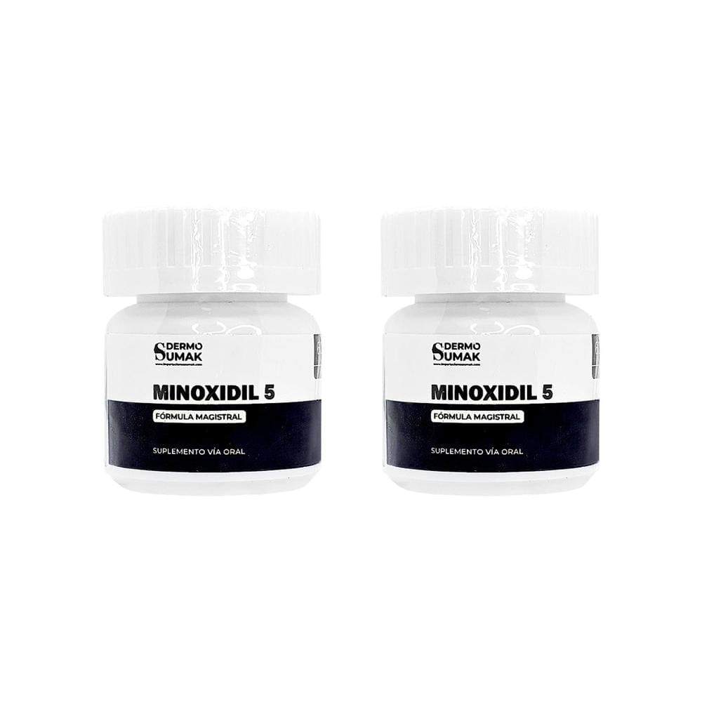 Minoxidil 5Mg Derma Prex 60 Caps 2 Unidades