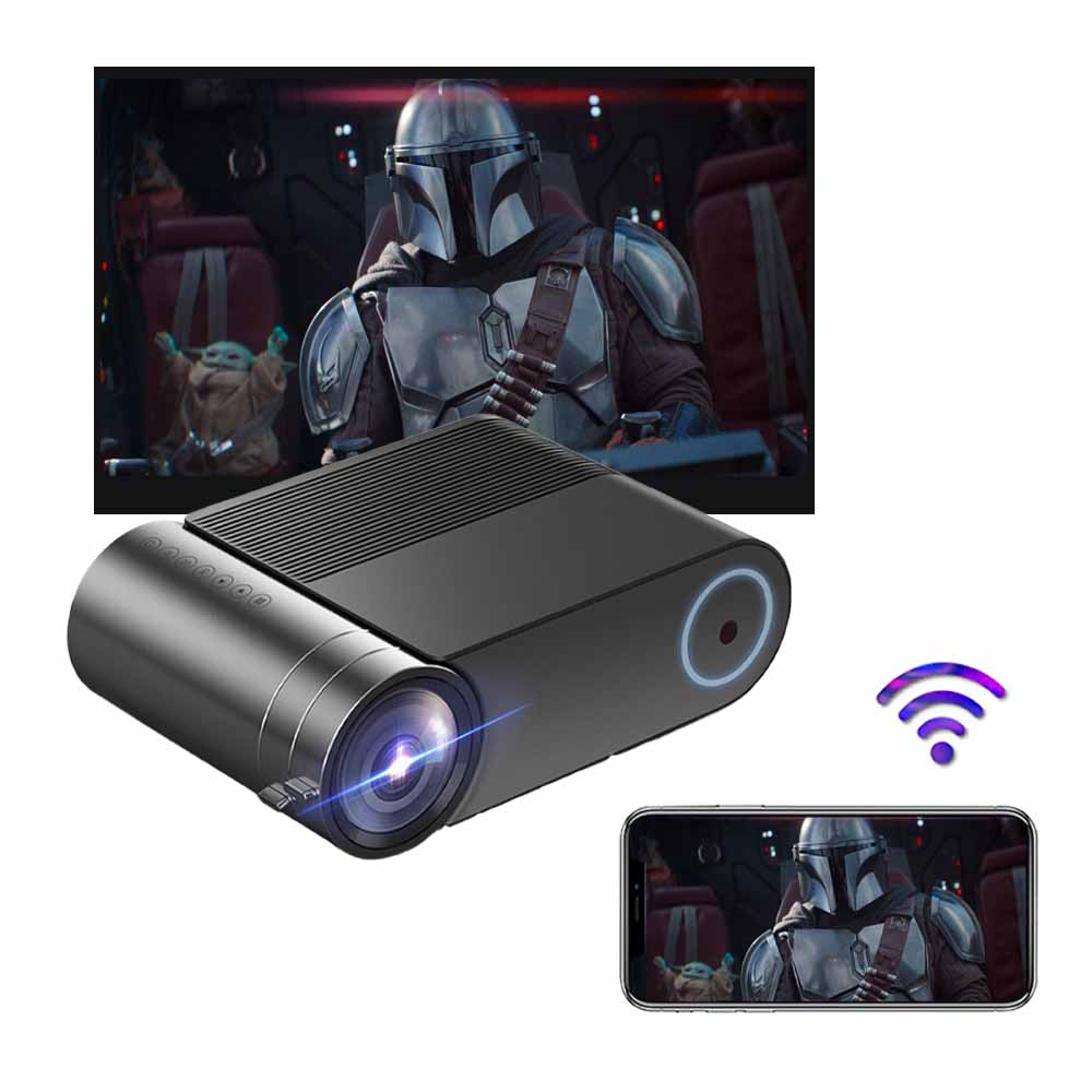 Proyector YG550 LED Multimedia HD Wifi 6000 Lúmenes HDMI VGA USB AV