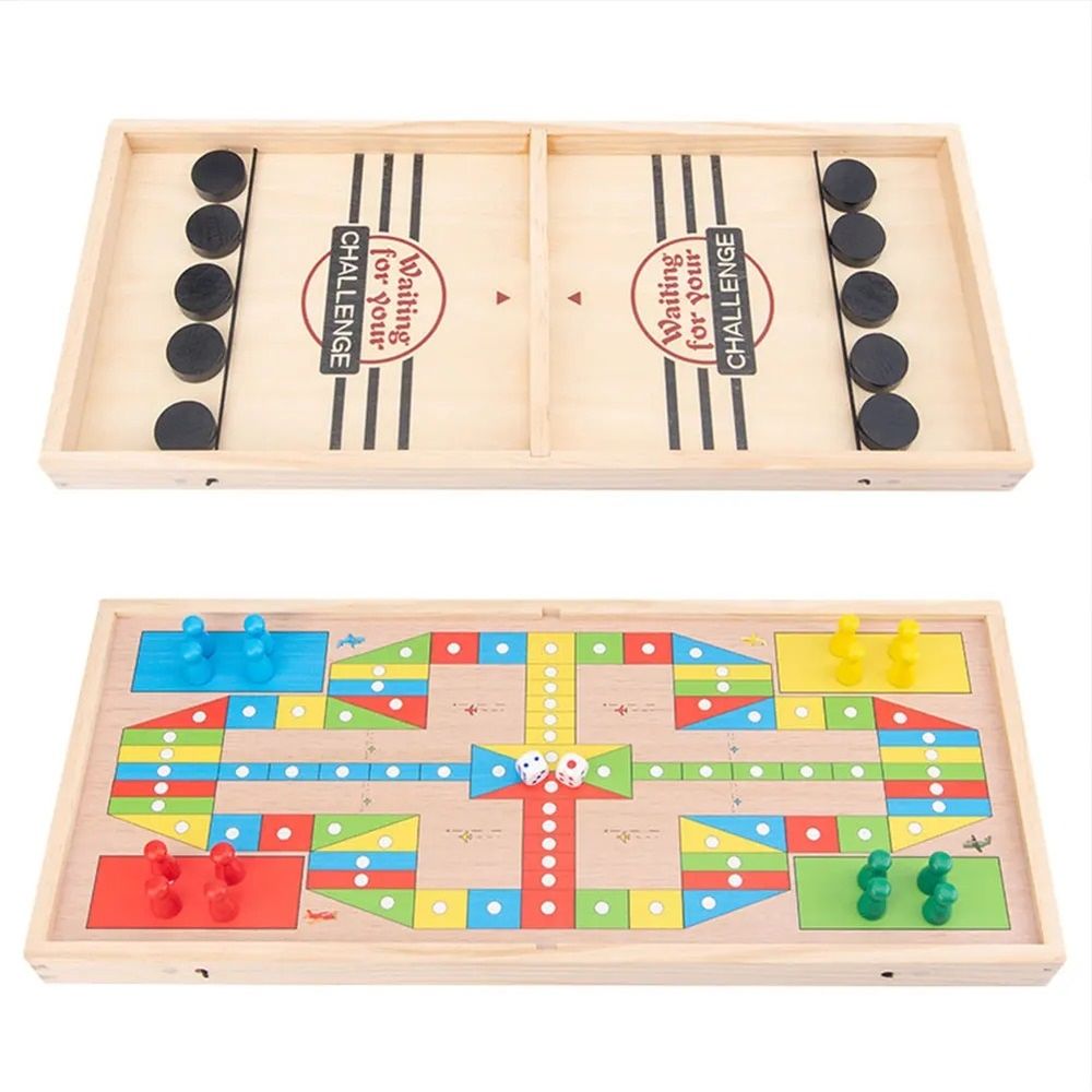 Backgammon Tavla - Met Oude Map Van De Wereld - Artwork Design - Maat L 42cm Deluxe Versie
