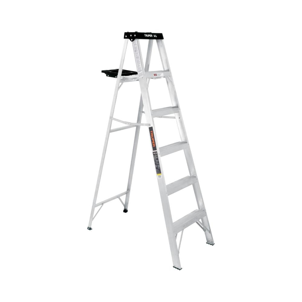 Escalera Tijera 5 Peldaños Capacidad de Carga 150kg Truper