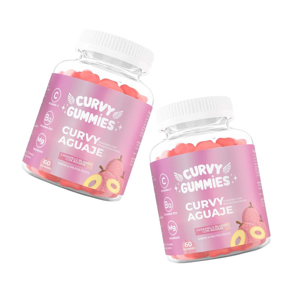 Suplemento Aguaje en Gomitas Curvy Gummies 2 Unidades