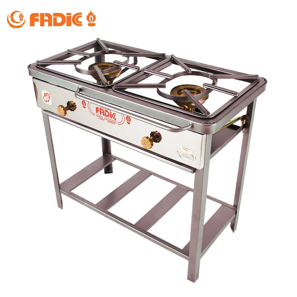 Cocina Semi Industrial Fadic 2 Hornillas N°5 FSI02-63