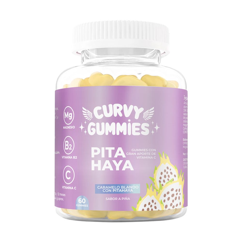 Suplemento Pitahaya en Gomitas Curvy Gummies