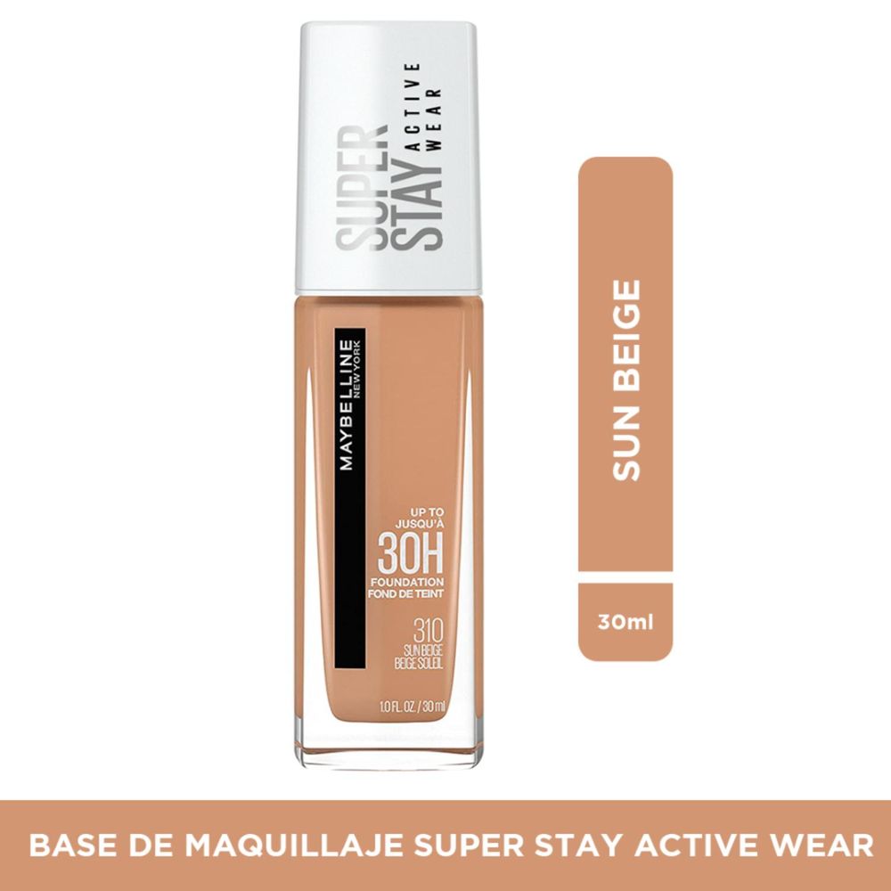 Base Maybelline Superstay Full Coverage Tono Sun Beige 30ml