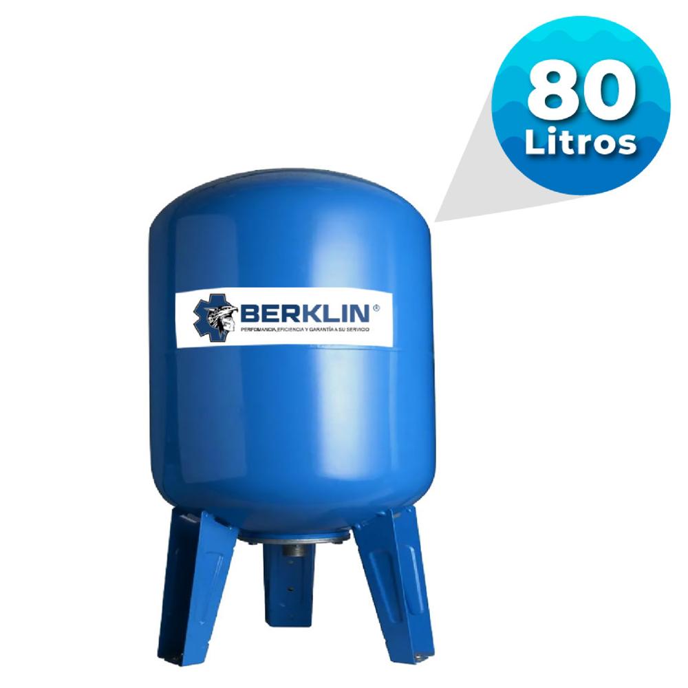 TANQUE HIDRONEUMATICO BERKLIN DE 80 LITROS